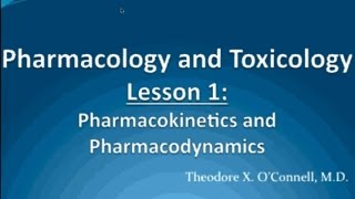 Free MOOC Course  USMLE Step 1 Review  Lesson 1 Pharmacology amp Toxicology [upl. by Lord385]