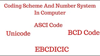 BCD Code [upl. by Drahnreb]