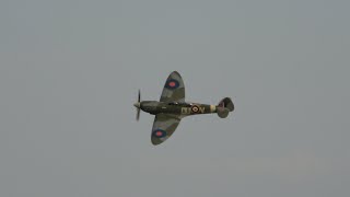 4K The Grace spitfire at Duxford Battle of Britain airshow 2023 [upl. by Severen]