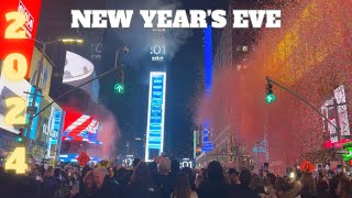 NYC LIVE Times Square New Year’s Eve 2024 [upl. by Aztiram]