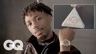 Metro Boomin Shows Off His Insane Jewelry Collection  GQ [upl. by Babbette]