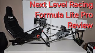 Next Level Racing Formula Lite Pro Sim Racing Cockpit Review [upl. by Enyar]