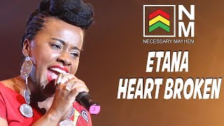 Etana  Heart Broken  Lyric Video  Curtis Lynch Production [upl. by Eerot]