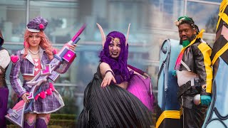 KATSUCON 2024 League of Legends Cosplay Photoshoot [upl. by Anohsal]