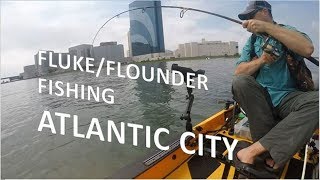 Atlantic City Fluke  Flounder Fishing [upl. by Elleiad]