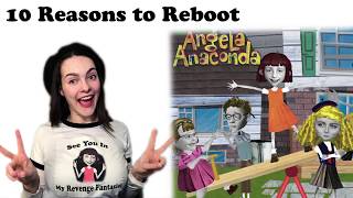 10 Reasons to Reboot Angela Anaconda IN LESS THAN A MINUTE [upl. by Edlihtam574]