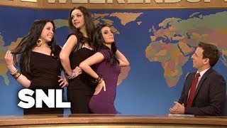 Weekend Update The Kardashians  Saturday Night Live [upl. by Porta]