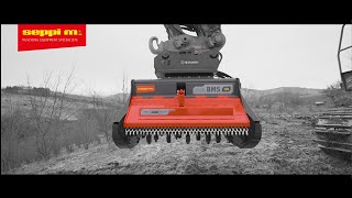 SEPPI M  BMS  Excavator Mulcher [upl. by Amadus]