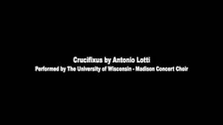 Crucifixus by Antonio Lotti [upl. by Alica964]