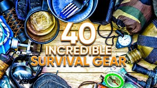 40 Incredible Survival Gear amp Gadgets You Must Have [upl. by Eibbor122]