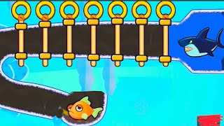 save the fish  pull the pin update level save fish game pull the pin android game  mobile game [upl. by Elbert]