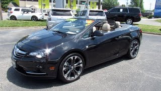 SOLD 2016 Buick Cascada Premium Walkaround Start up Tour and Overview [upl. by Naillij]