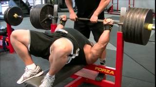 585 LBs RAW Bench Press [upl. by Luap222]