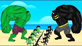 Evolution Of HULK Family Vs Evolution Of BATMAN Family  Who Is The King Of Super Heroes [upl. by Bolger966]