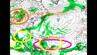 Strong HURRICANE for the Lesser Antilles Cuba or Jamaica  SEVERE WX  June 27th [upl. by Ambrose]