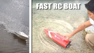 FAST simple 3D PRINTED RC BOAT [upl. by Llovera]