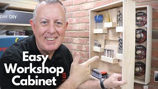 How to Build an Easy Workshop Cabinet [upl. by Trici]