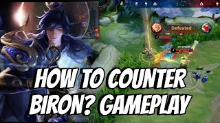 Biron Best Counter Gameplay LI XIN Light Form  Honor Of Kings hok [upl. by Assillim33]