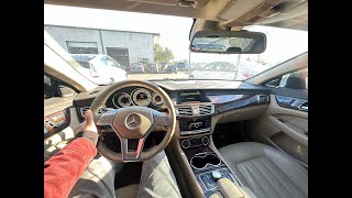 2012 MercedesBenz CLSClass CLS 550 4MATIC Coupe POV driving Virginia [upl. by Oiramaj]