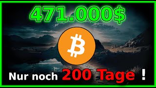 Bitcoin zyklisches Kursziel 471000  Rücksetzer nutzen  BTC Kurs Analyse [upl. by Eciral]