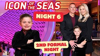 Night 6 on ICON OF THE SEAS  2nd Formal Night The Effectors w a Technical Difficulty [upl. by Quent]