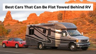 Best Cars That Can Be Flat Towed Behind RV [upl. by Nylarac]