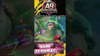 bane over power banget a8agency mobilelegends tiktok mlbb bane banebuild [upl. by Analiese1]