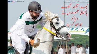 Pakistani Horse Riders Surprised the Whole World with Their Sword [upl. by Hakaber]