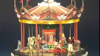 Lemax Christmas Santa Carousel 34682 [upl. by Netsirhk547]