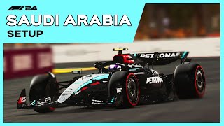 F1 24 Saudi Arabia Setup  Optimal Race Setup [upl. by Fellows]