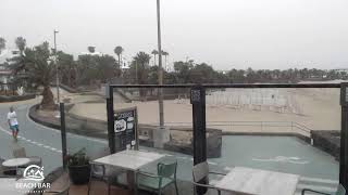 Webcam Lanzarote  Live Stream from the Beachbar in Costa Teguise [upl. by Emmie]