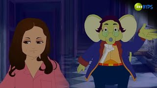 Magic Bhootu and Mickey Mouse  Magic Bhootu  Super Power Kids Show  Zee Kids [upl. by Lerual]