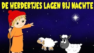 Nederlandse Kerstliedjes  De herdertjes lagen bij nachte etc  Kinderliedjes [upl. by Notxarb]