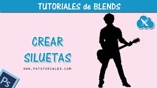 Crear siluetas  Photoshop Tutorial [upl. by Imoin965]