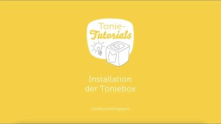 TonieTutorials Toniebox installieren mit Codewort quotIgelquot [upl. by Roselle]