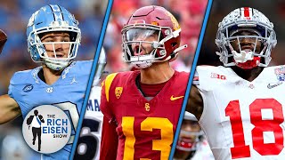 Rich Eisen’s Impromptu NFL Mock Draft Top Ten Picks  The Rich Eisen Show [upl. by Nibor]