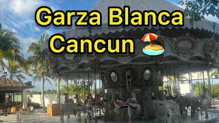 Garza Blanca Cancun Rooms Tour [upl. by Holsworth]