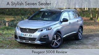 Peugeot 5008 Review A Stylish SevenSeater [upl. by Selda]