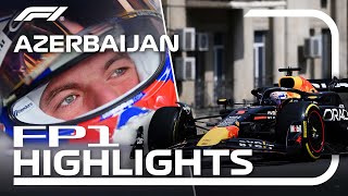 FP1 Highlights  2024 Azerbaijan Grand Prix [upl. by Poler]