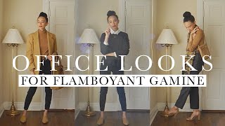 Office Style for Flamboyant Gamine And Why They Work  Authentic by Frani [upl. by Elyn899]