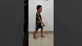 Duchenne Muscular dystrophy Lordotic posture waddling gait due to gluteus muscle weakness [upl. by Suixela]