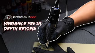 Wormhole Pro Orion Unboxing amp Testing Wireless Adjustable Tattoo Pen Machine [upl. by Akiemehs]