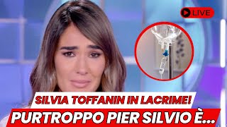 SILVIA TOFFANIN IN LACRIME PIER SILVIO BERLUSCONI PURTROPPO È TUTTI SOTTO SHOCK [upl. by Gunzburg]