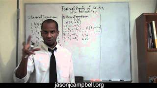 5 Logic Lecture Predicate Logic Formal Proofs of Validity Universal Generalization [upl. by Troth235]