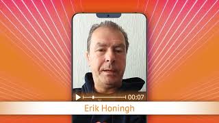 TV Oranje app videoboodschap  Erik Honingh [upl. by Nishi]