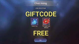 GiftCode Liên Quân  Hướng Dẫn Nhập 4 Code Liên Quân Mới Nhất Nhận Free Rương Thẻ Giảm Giá [upl. by Aimas]