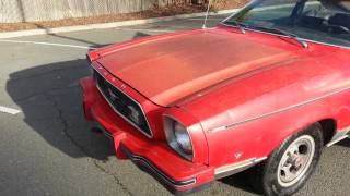 78 mustang mach1 v8 all original 98k miles [upl. by Newhall198]