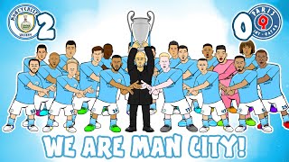 🏆Man City make the Champions League Final🏆 We Are Man City vs PSG 20 Mahrez Goals Highlights [upl. by Grenville]