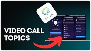 How to view video call topics on ELSA Speak [upl. by Ardnuassak]