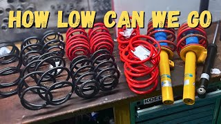 Best Lowering Springs  Eibach vs HampR vs OE vs Budget [upl. by Leahcir]